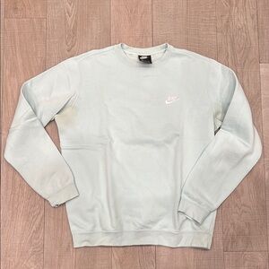 Nike Men's Light Blue Sweater